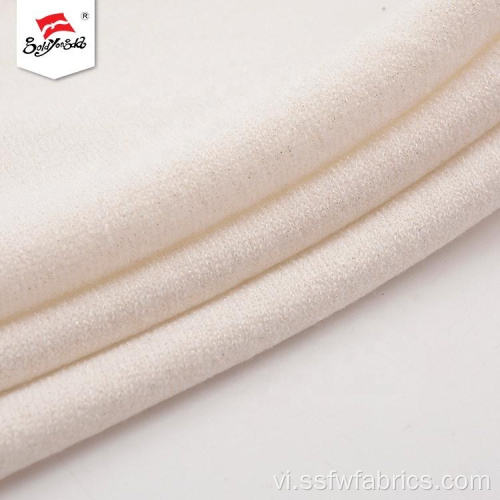 Vải polyester tái chế hữu cơ phổ biến thời trang